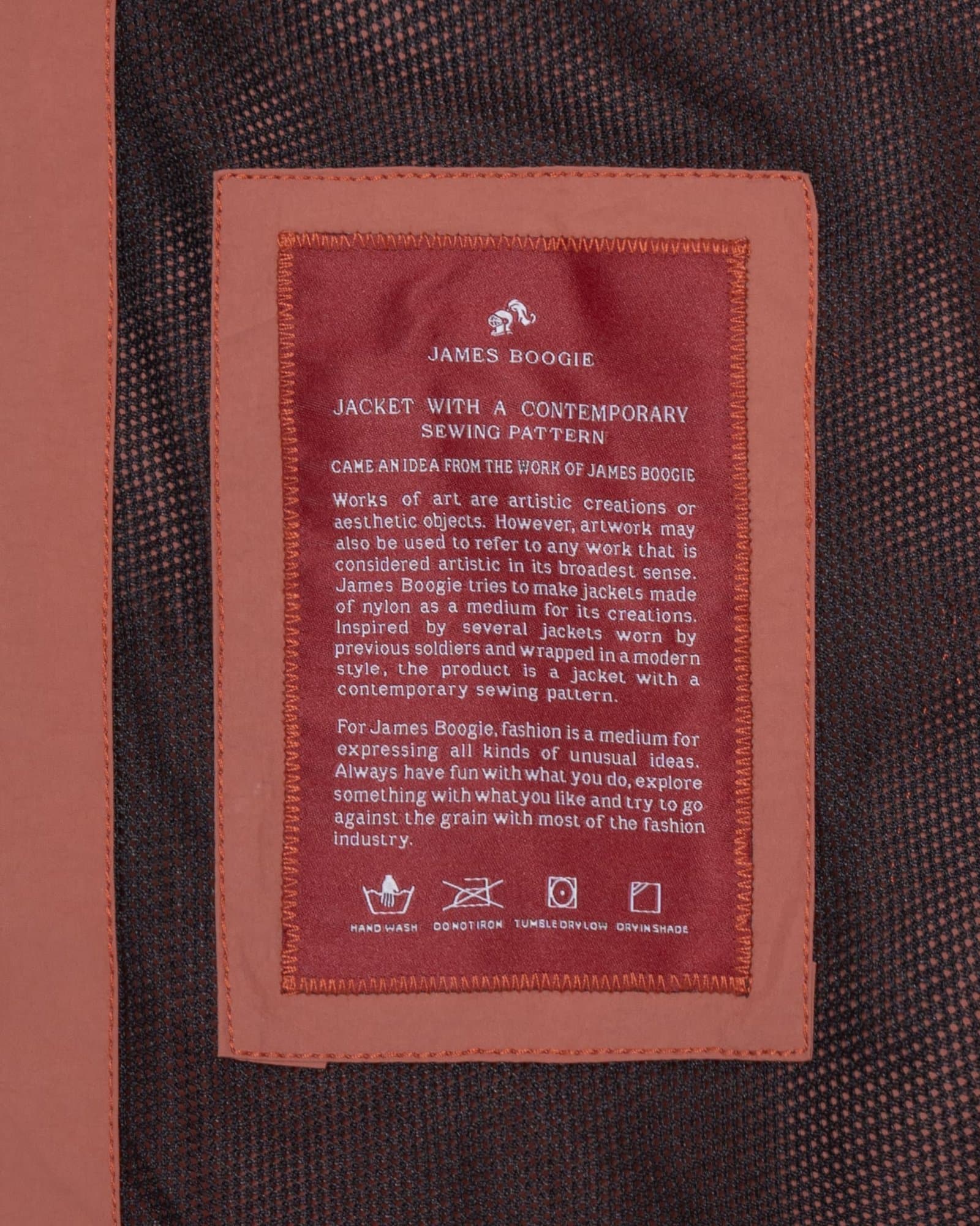 FC'025 - HD043 Nylon Burnt Coral - Image 5