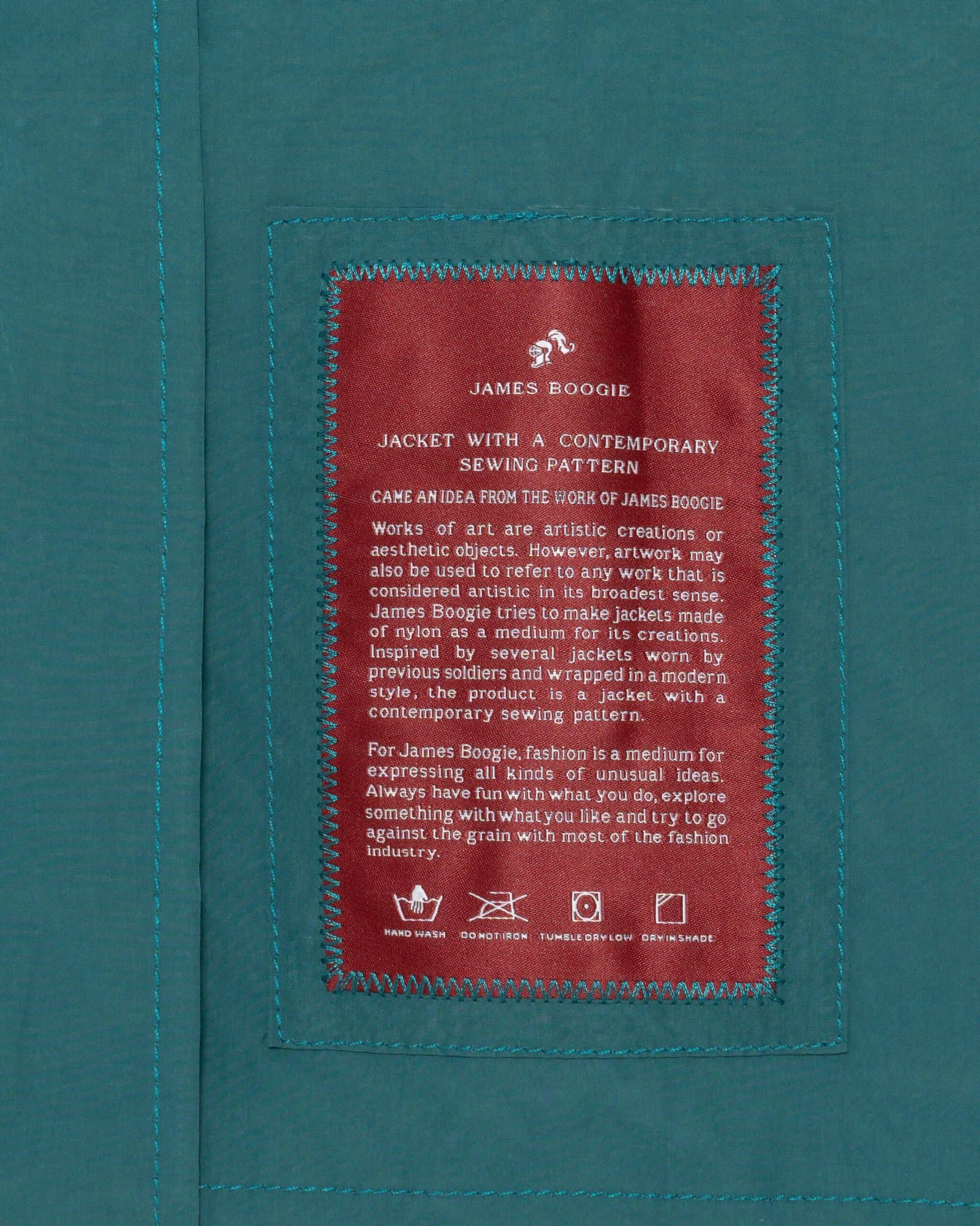 FC'025 - MT028 Nylon Peacock Blue - Image 5