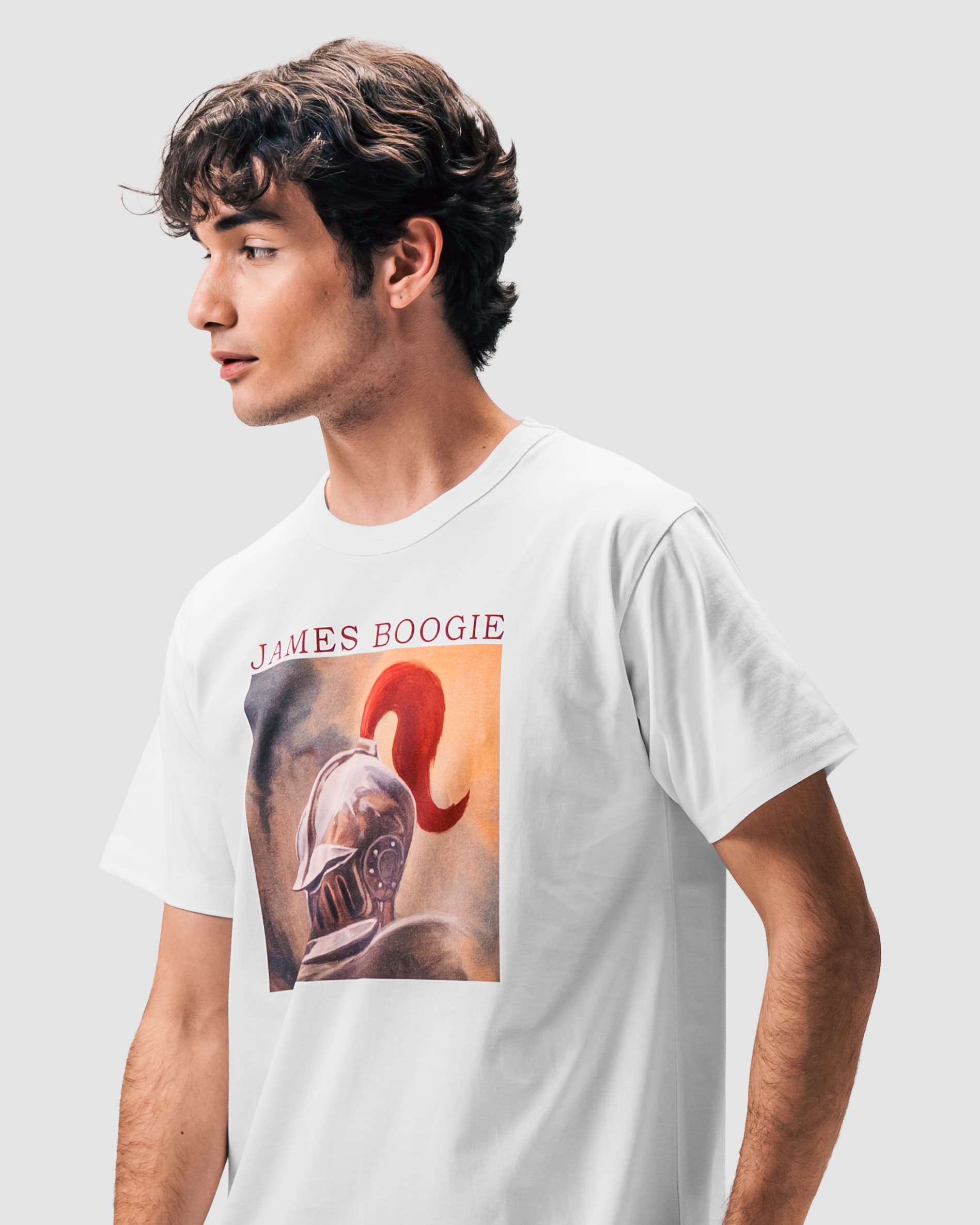 LF'026 - Graphic T-Shirt Aeolian White - Image 4