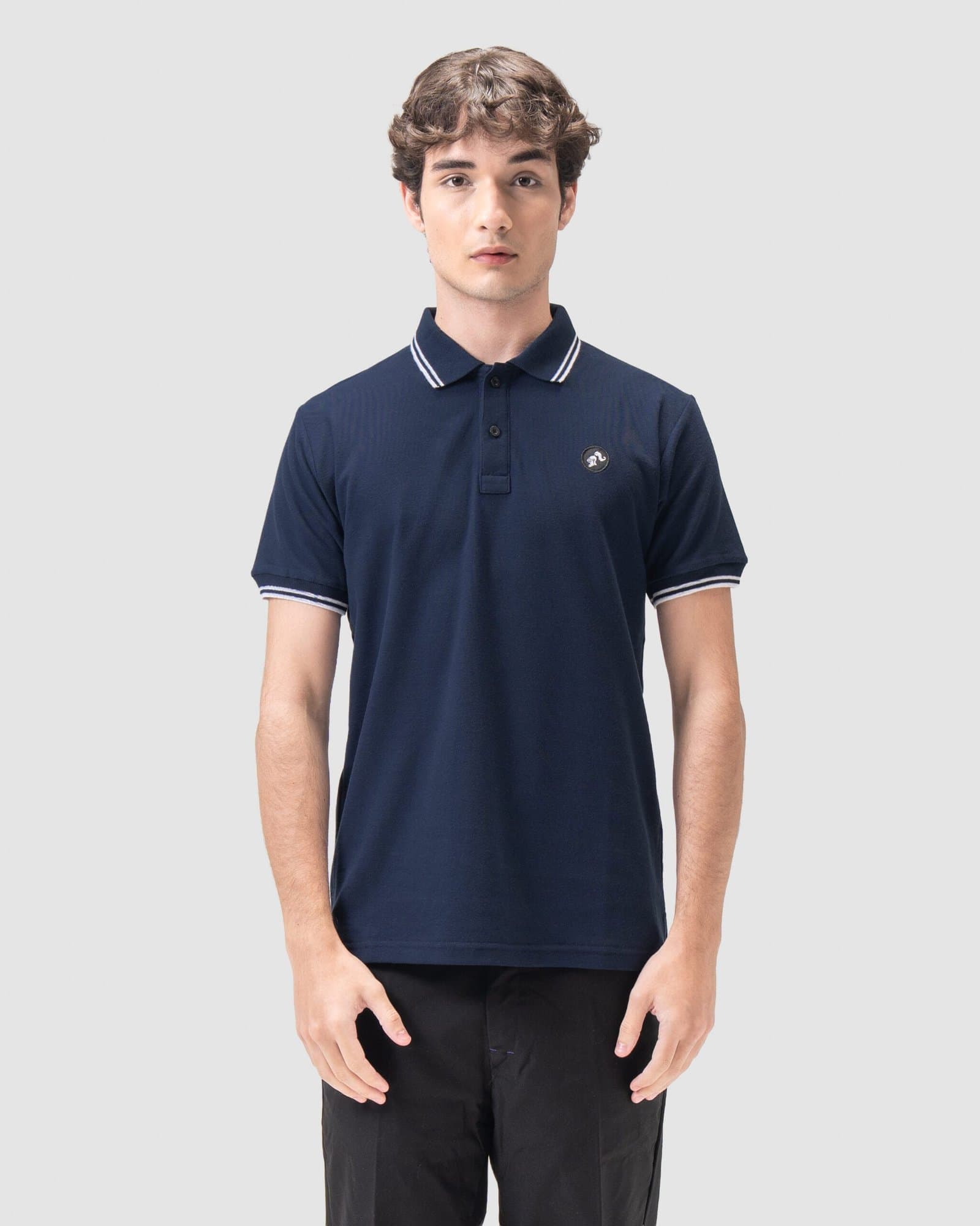 PS - Polo Shirt Navy Blue - Image 5