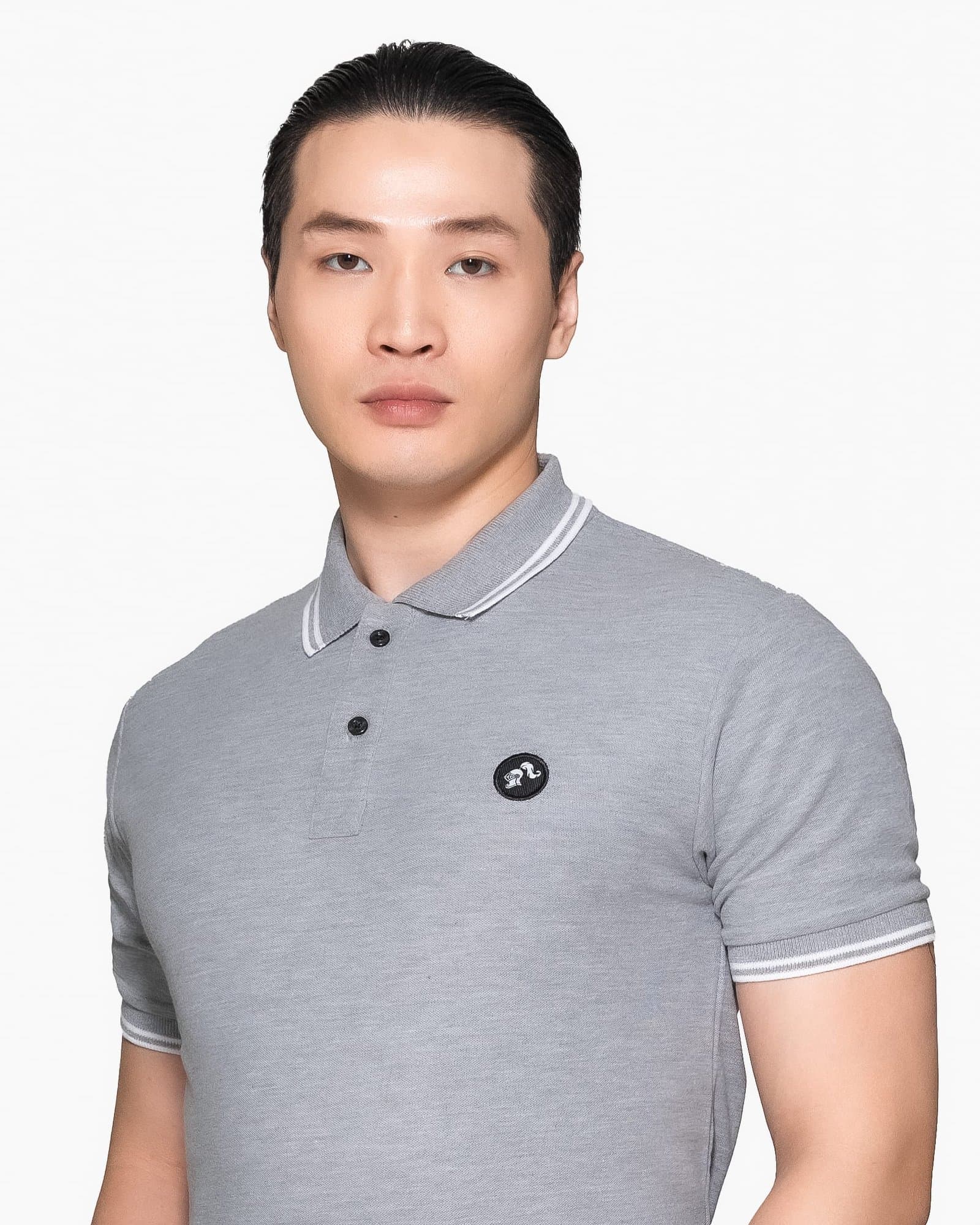 PS - Polo Shirt Misty Grey - Image 2