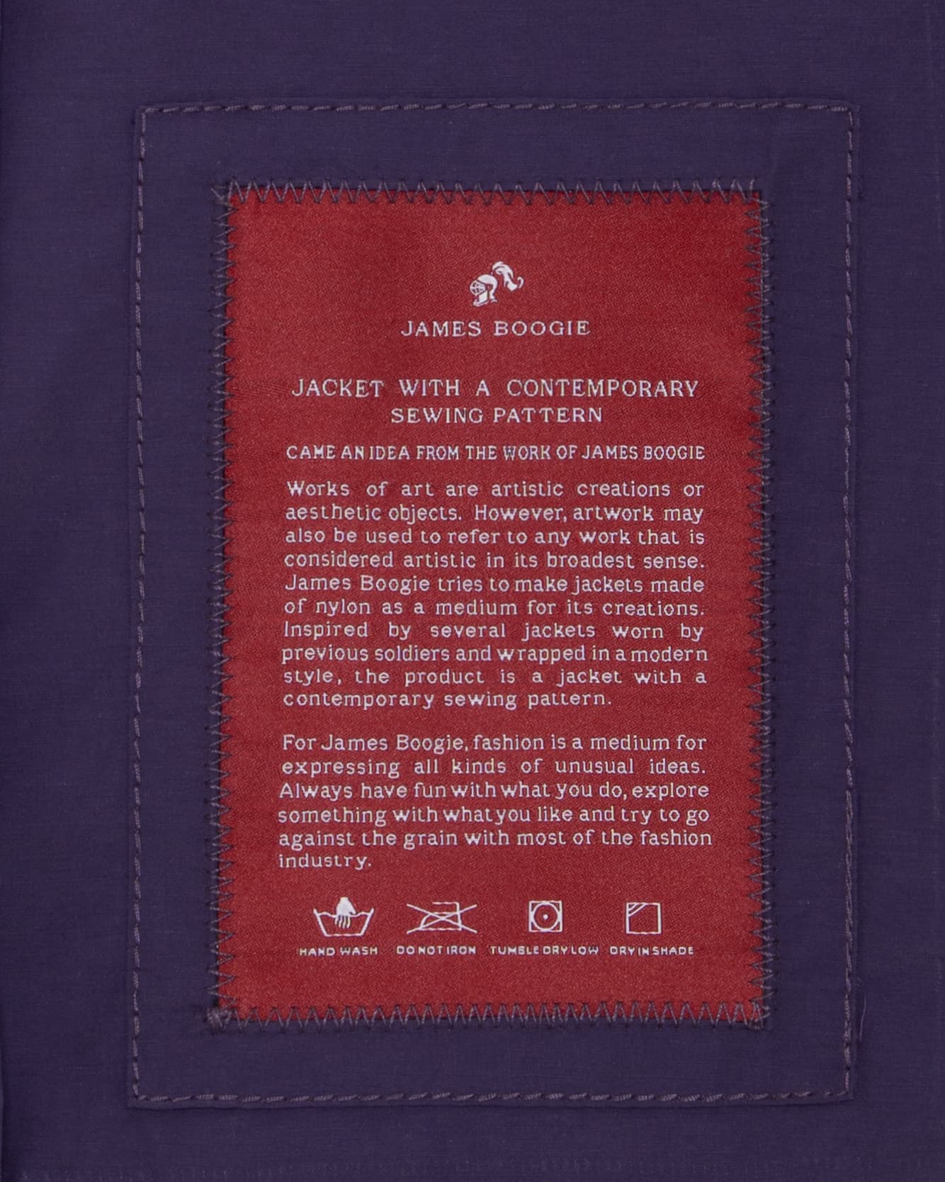 PT'026 - MT039 Nylon Indigo Violet - Image 5