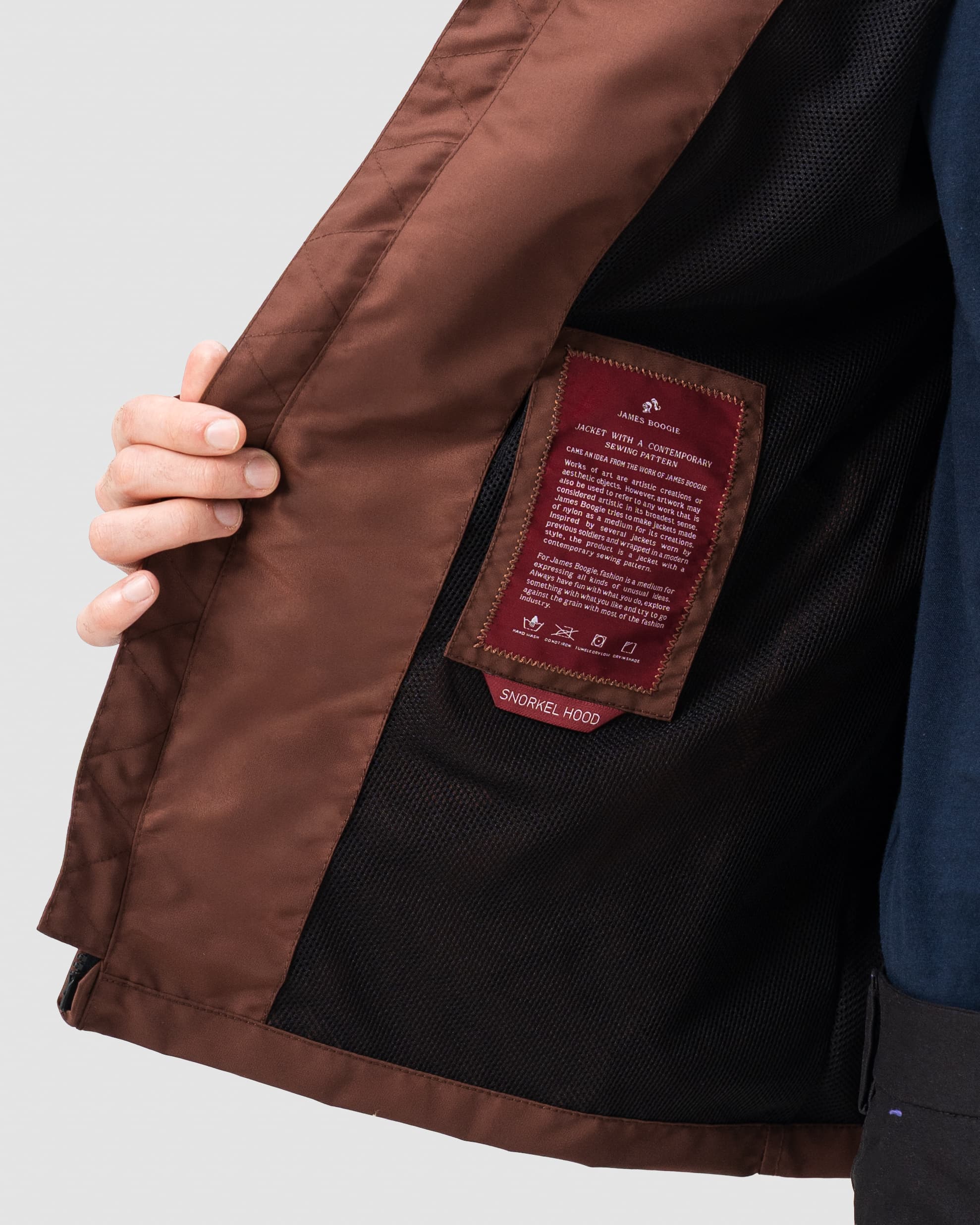 ZT'026 - MT047 Nylon Russet Brown - Image 8