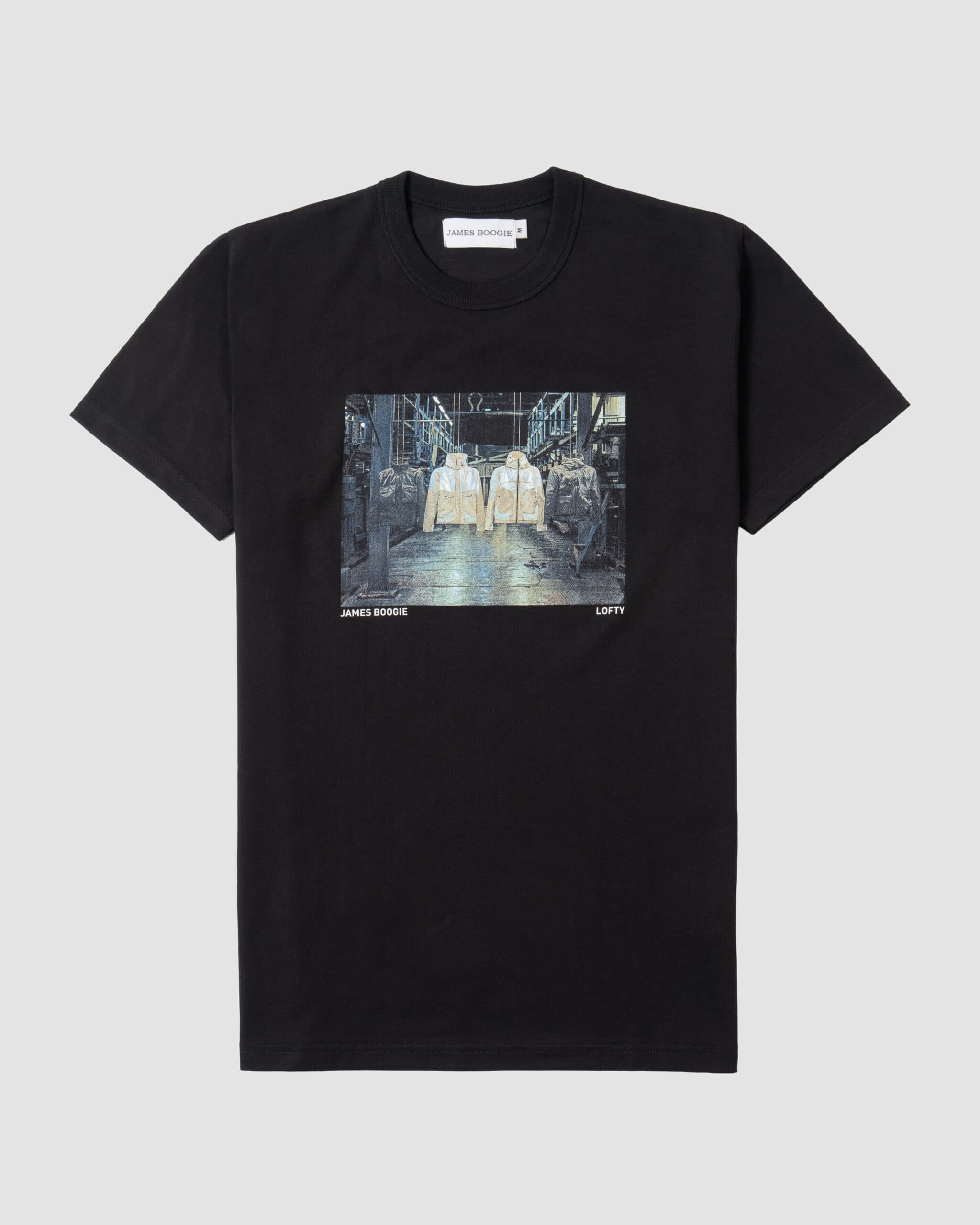 LF'026 - Graphic T-Shirt Mill Black