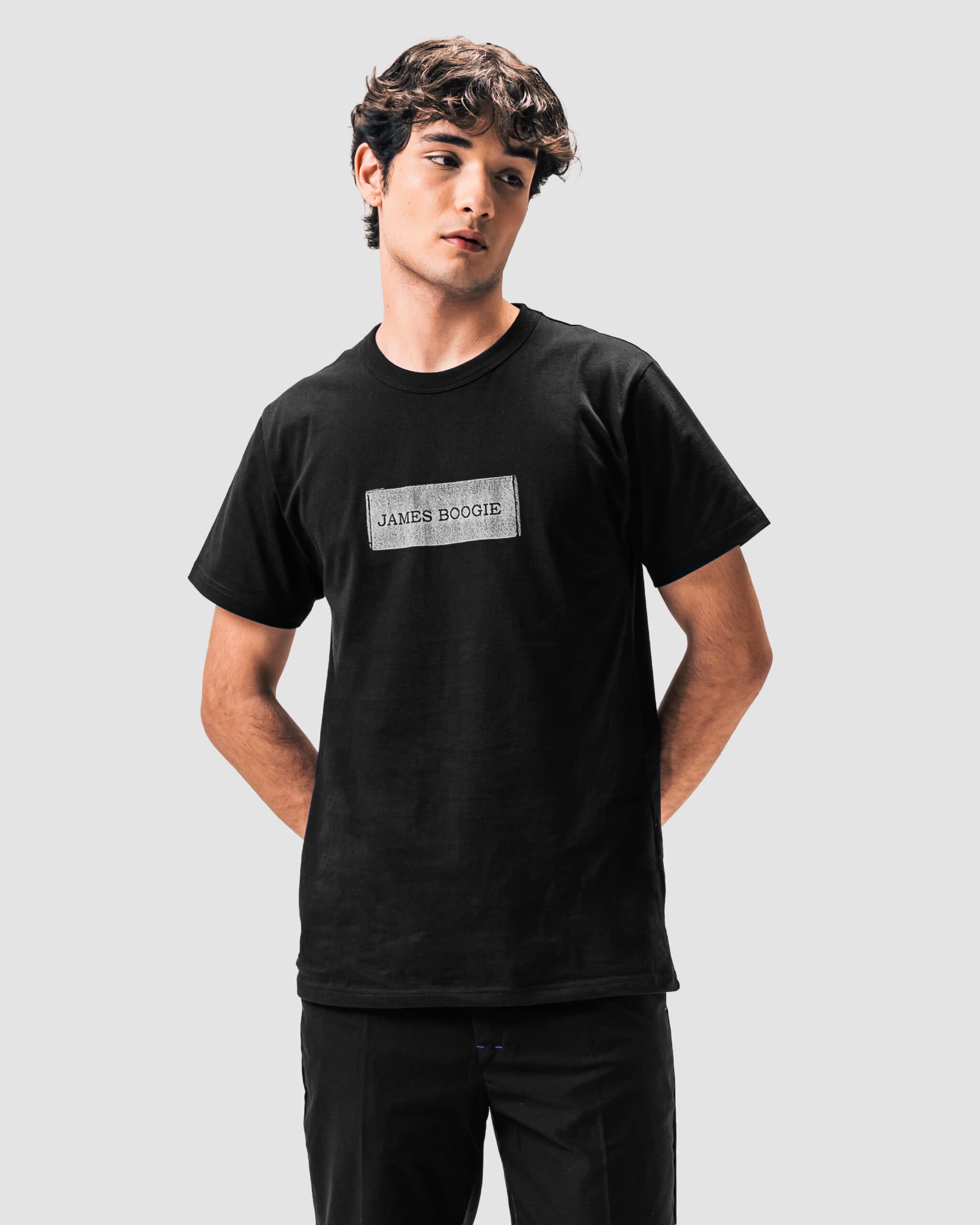 LF'026 - Graphic T-Shirt Identity Black - Image 5