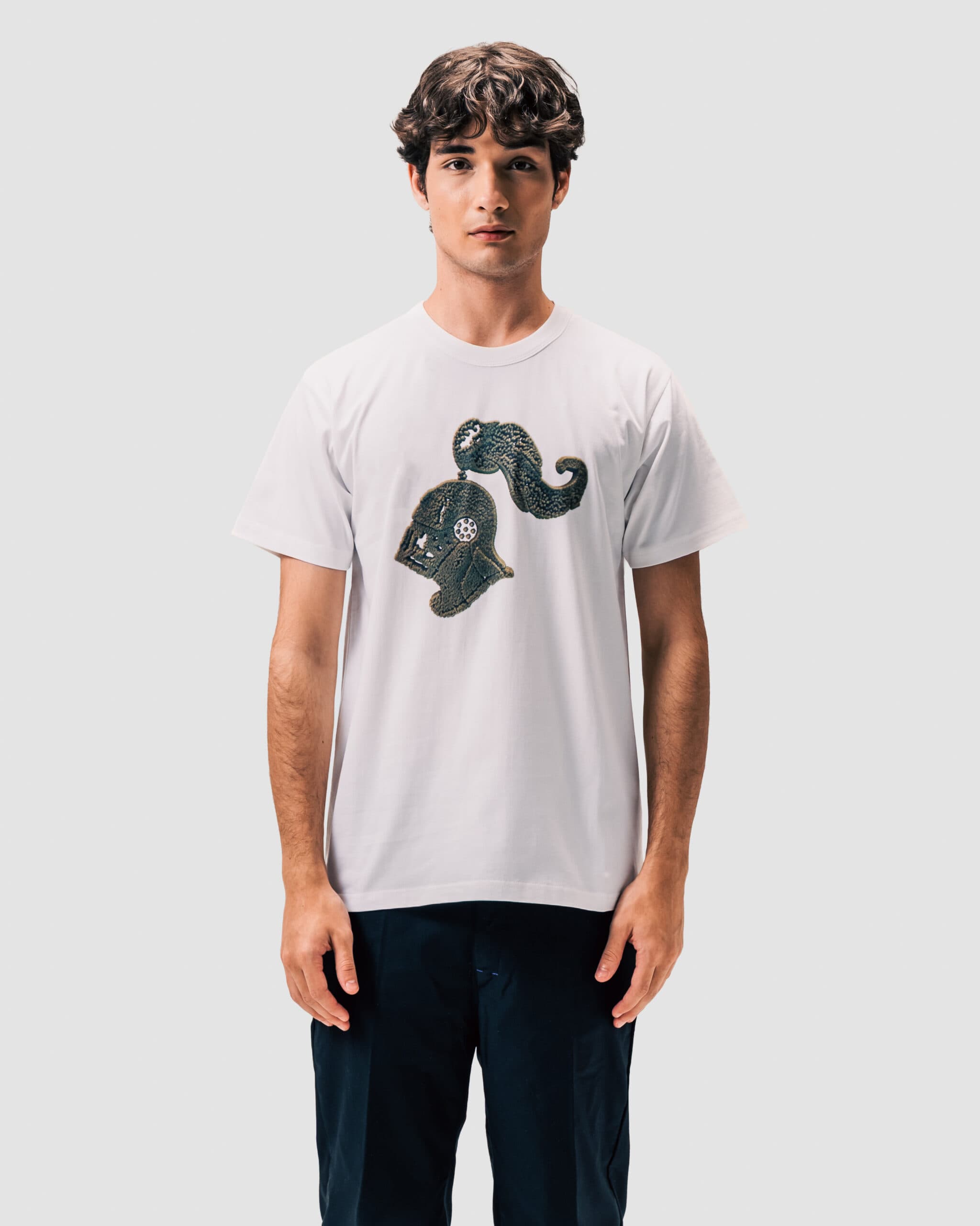 LF'026 - Graphic T-Shirt Trees White - Image 5