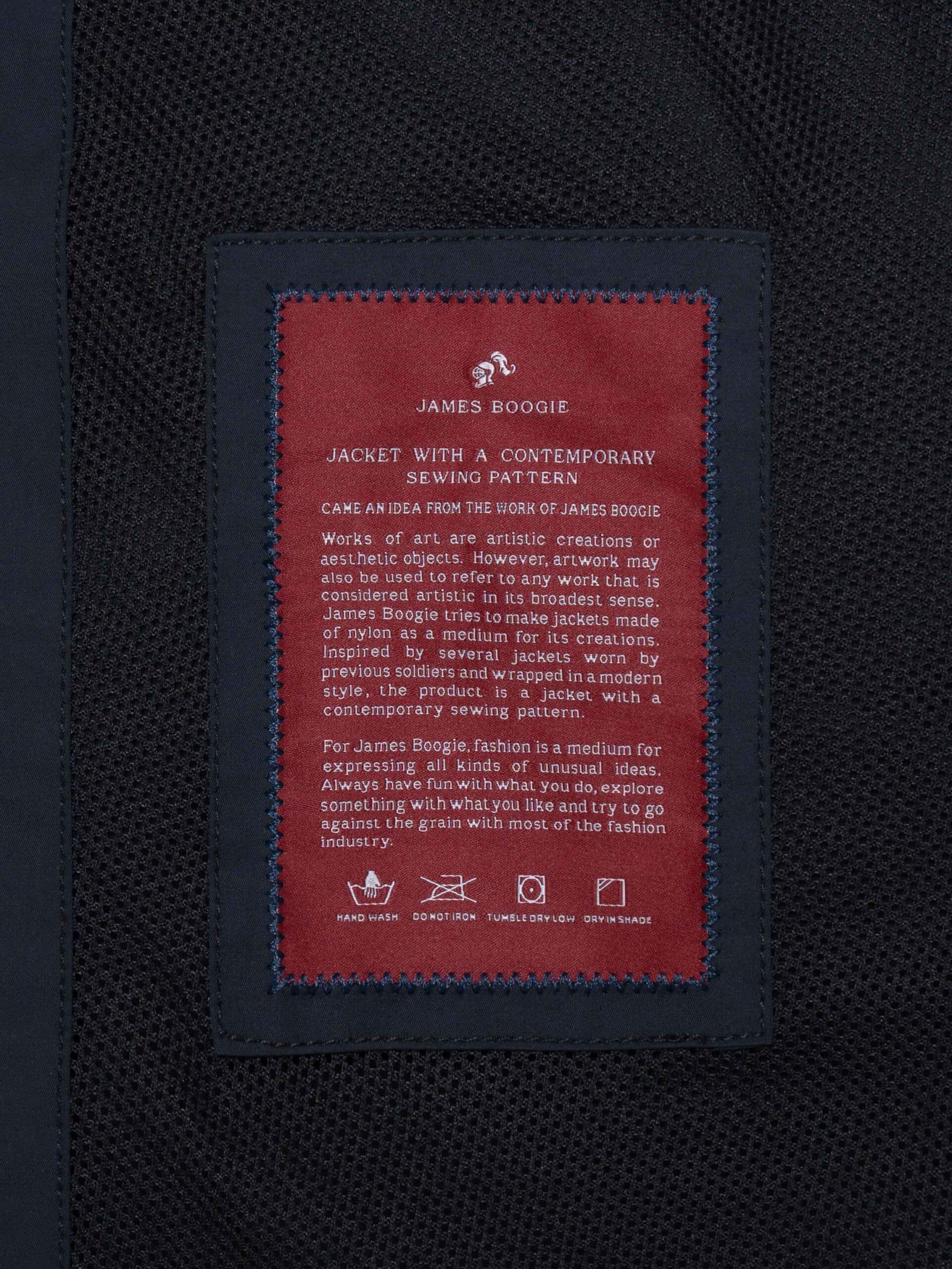 LF'026 - MT035 Nylon Midnight Navy - Image 5