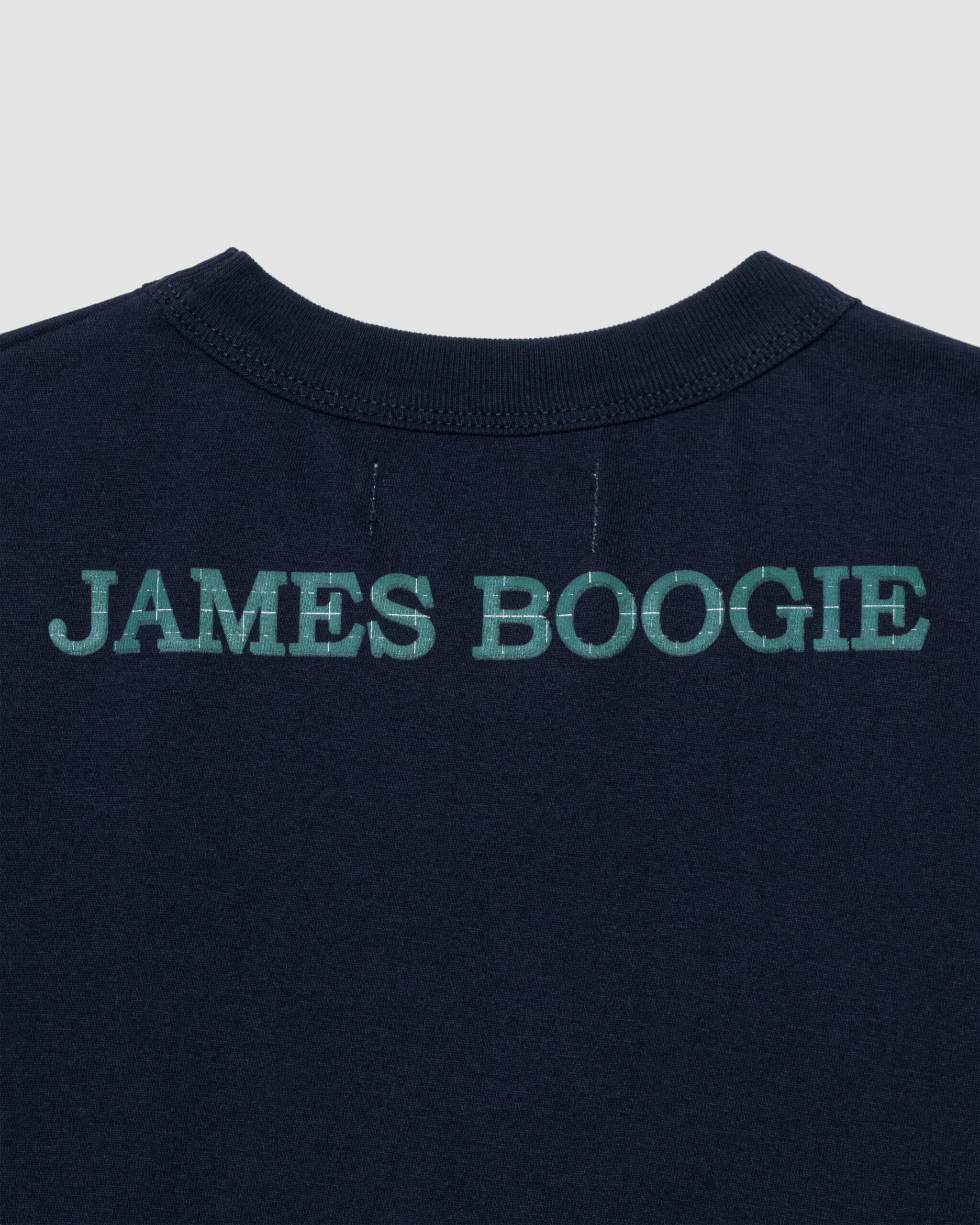 ZT'026 - Graphic T-Shirt Carreau Navy - Image 5