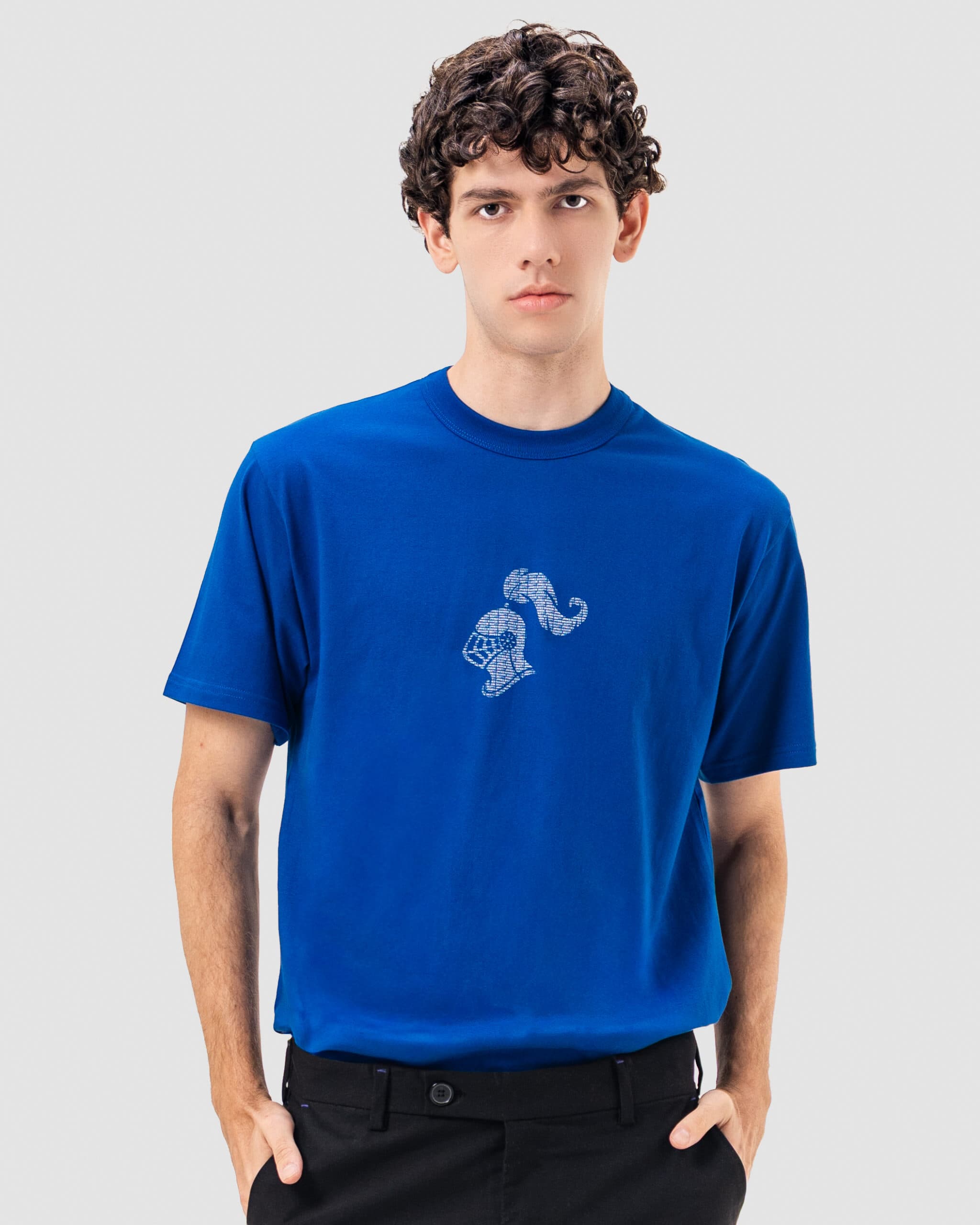 ZT'026 - Graphic T-Shirt Codage Blue - Image 2