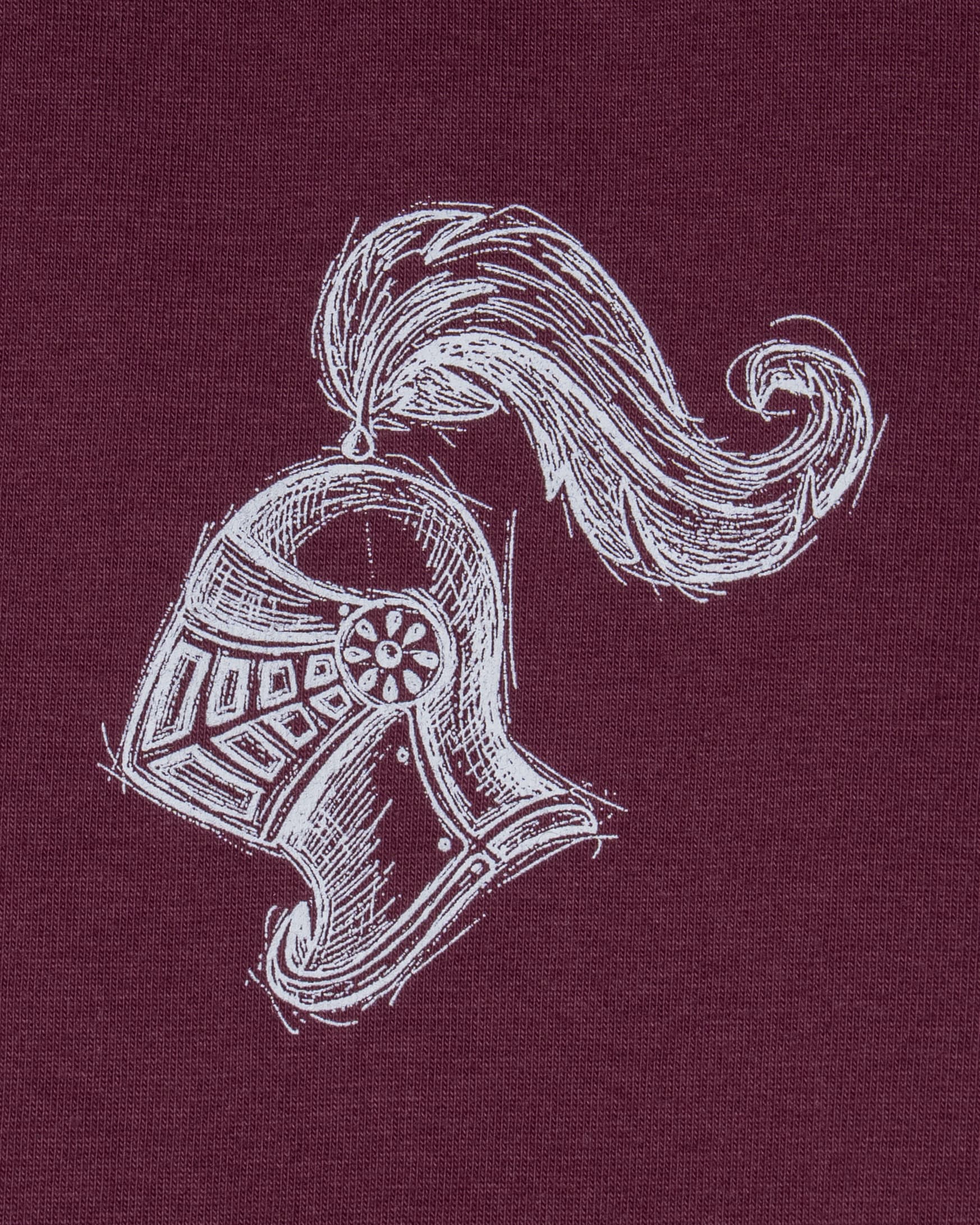 ZT'026 - Graphic T-Shirt Esquisser Burgundy - Image 3