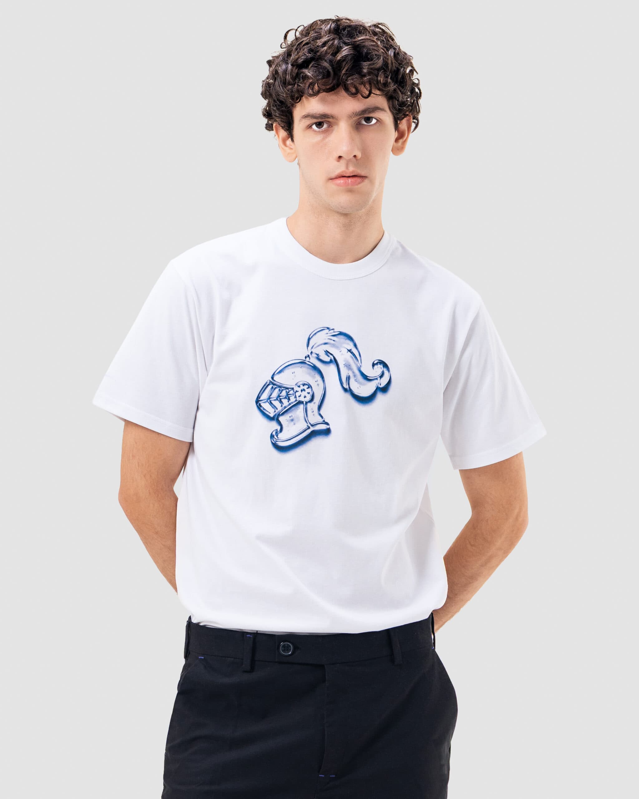 ZT'026 - Graphic T-Shirt Lunettes White - Image 2