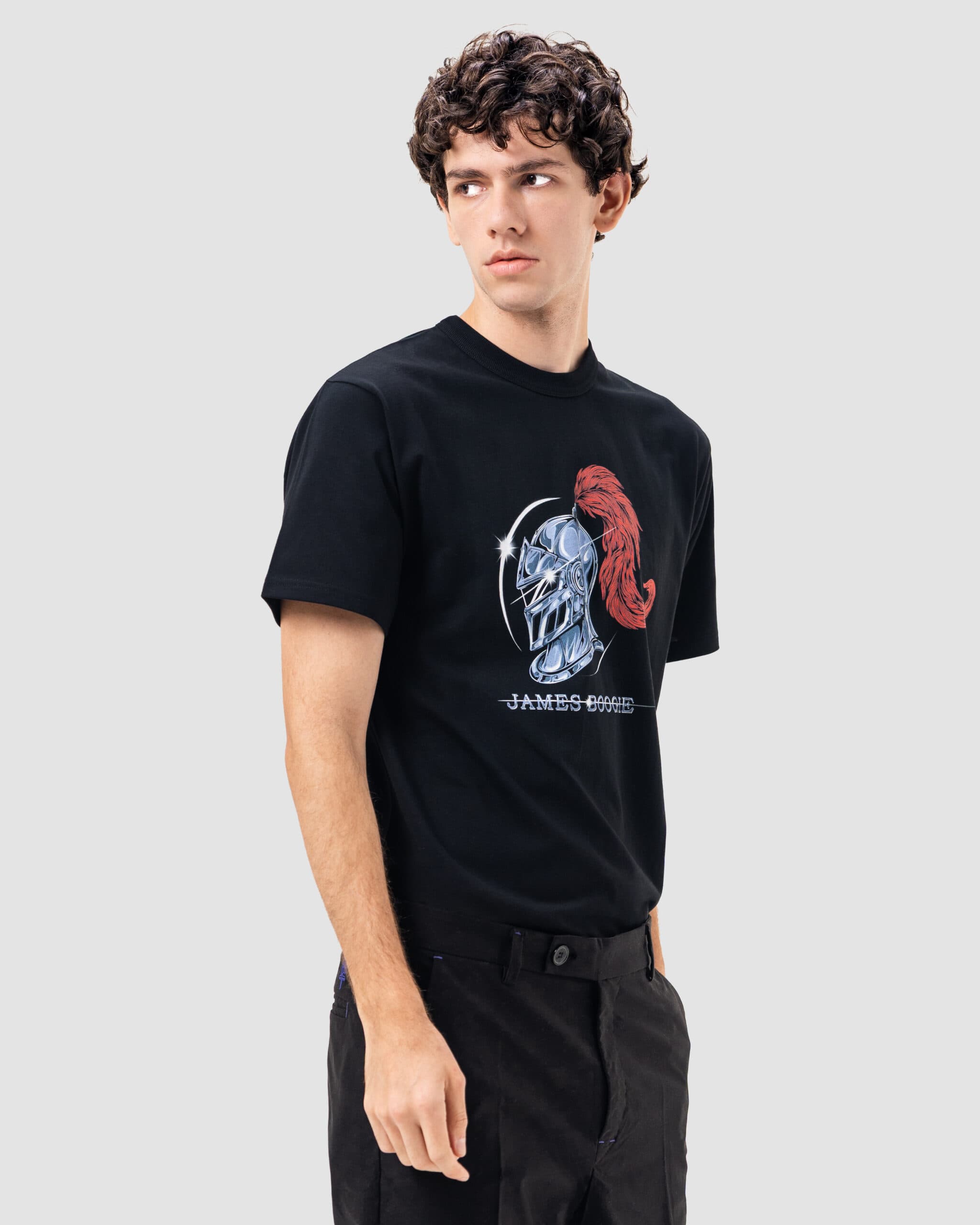 ZT'026 - Graphic T-Shirt Miroiter Black - Image 3