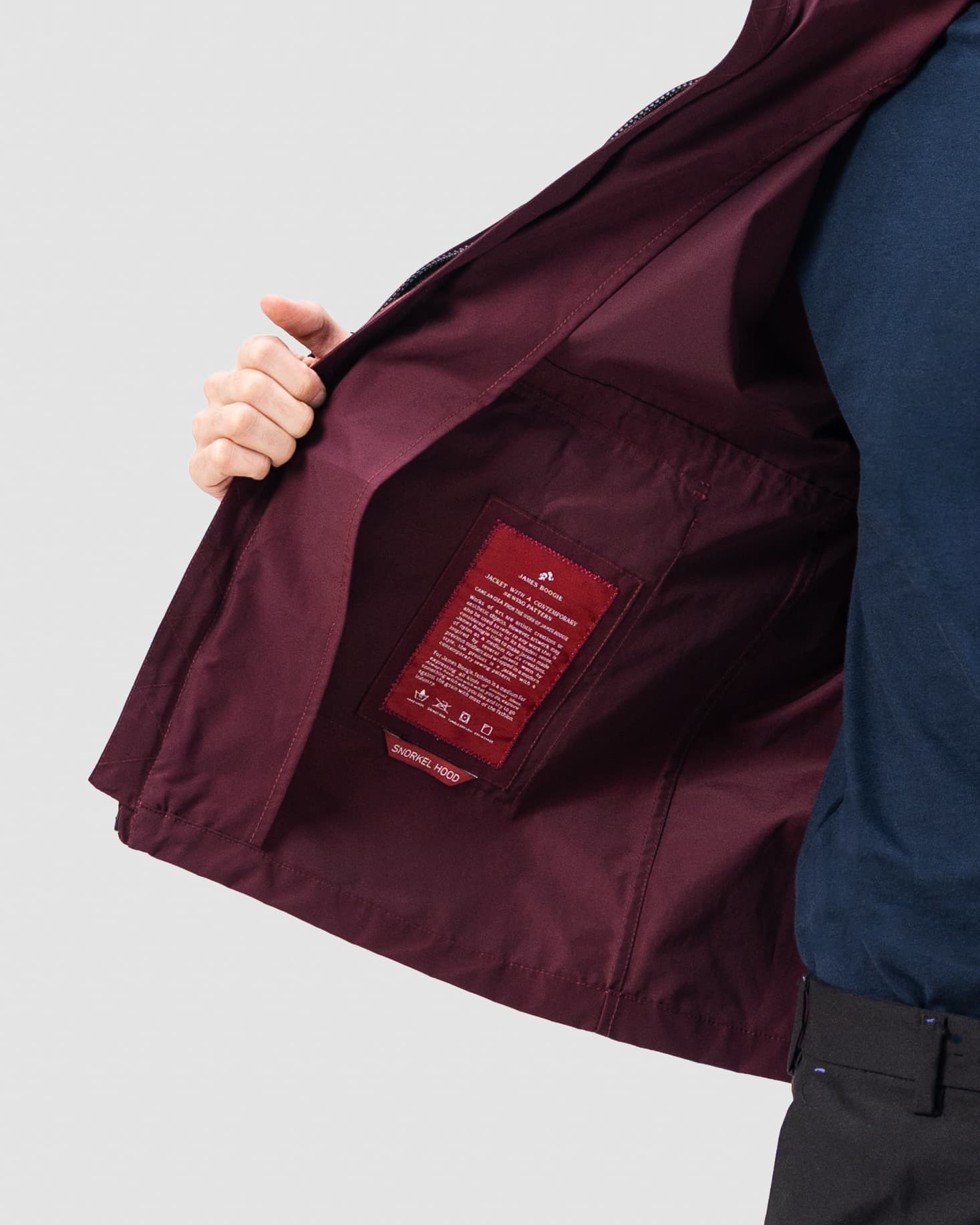ZT'026 - HT012 Nylon Merlot Burgundy - Image 6
