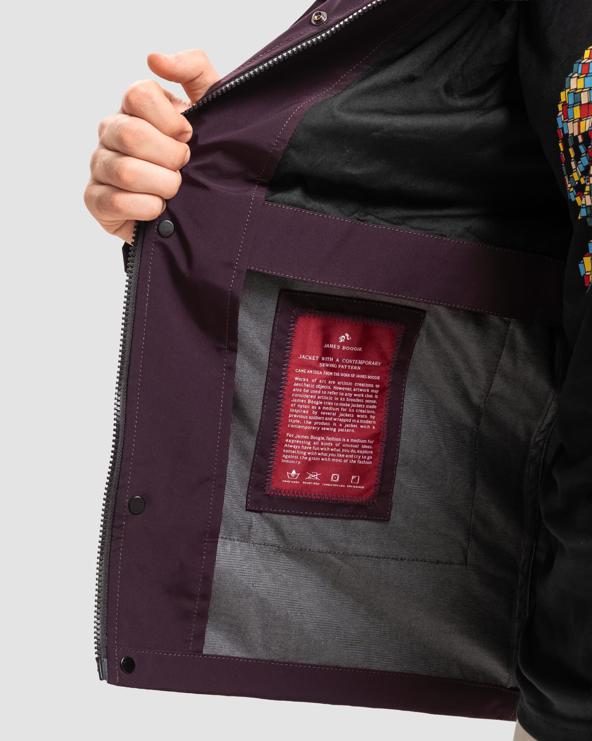 BL'026 - MT051 Nylon Deep Claret - Image 10