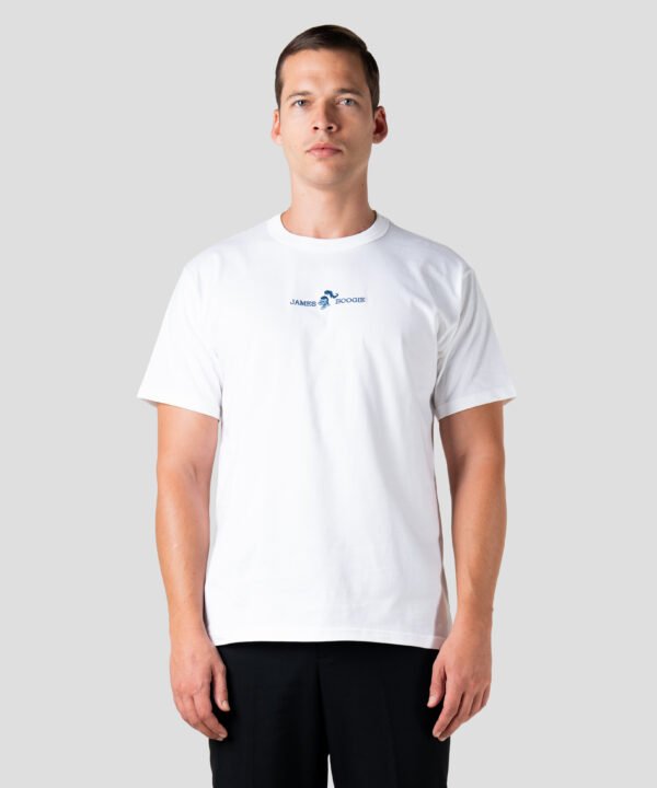 MX’025 – Embroidery T-Shirt Logotype White