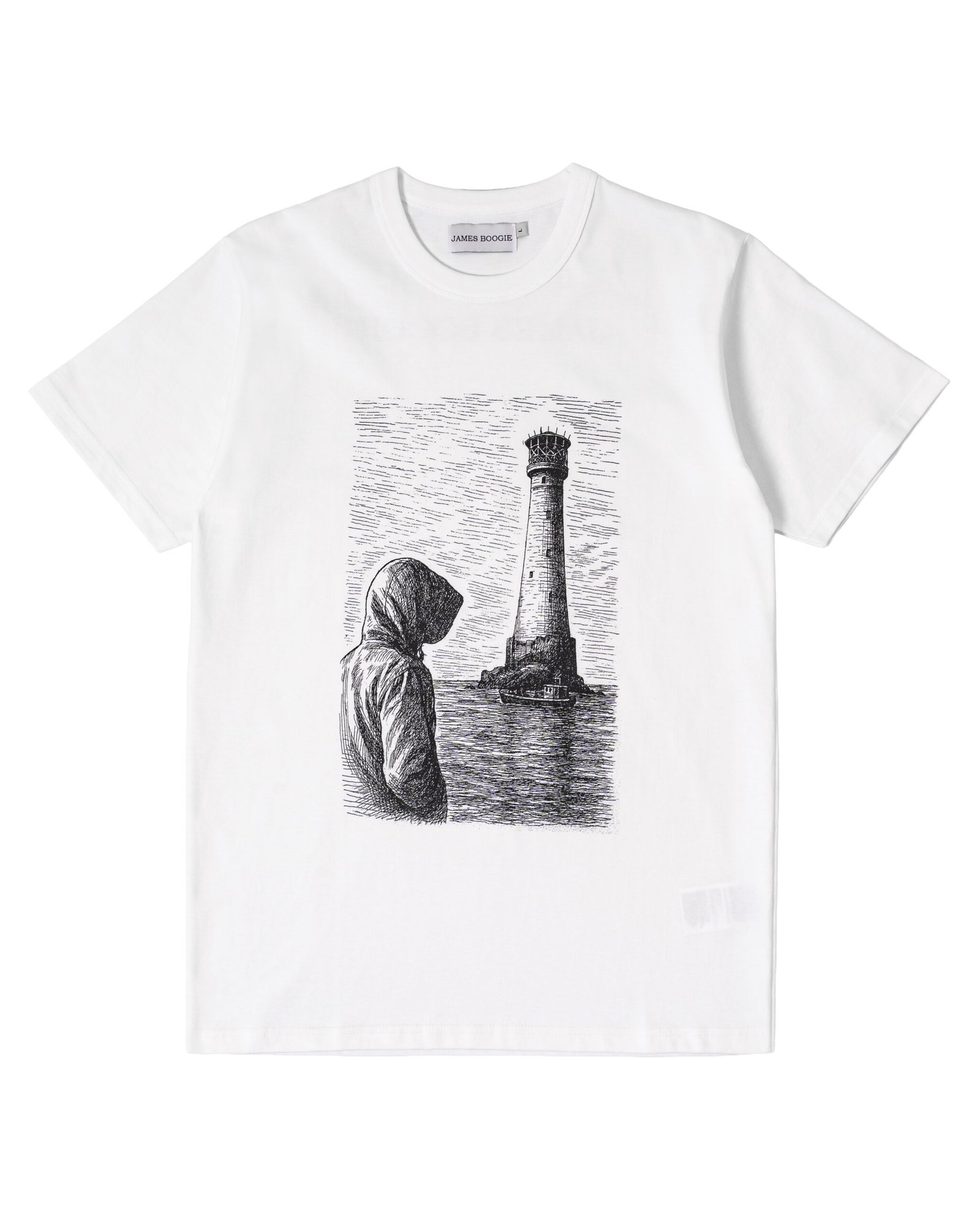 FR'025 - Graphic T-Shirt Mercusuar White