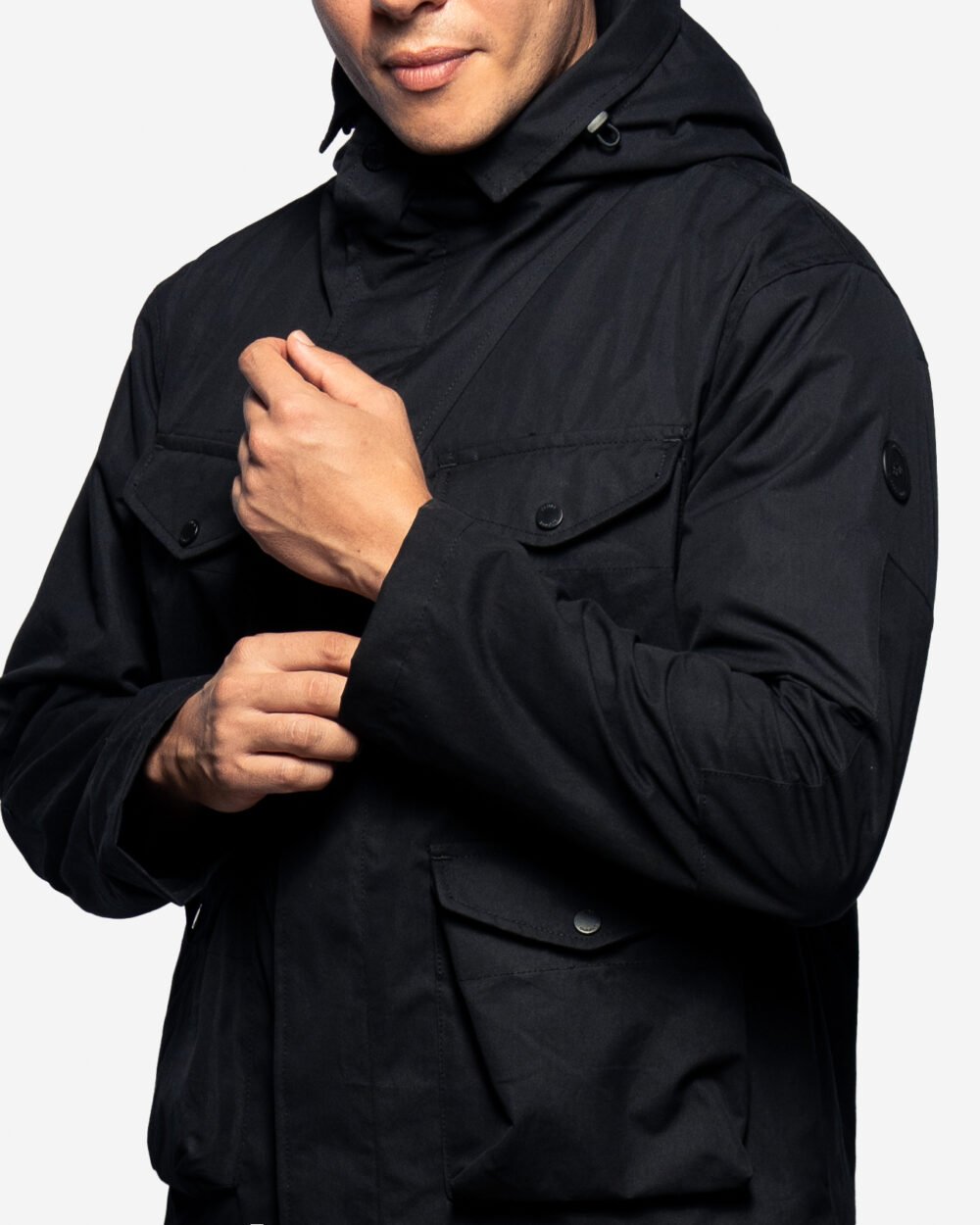 安い購入 BOTT Cotton Lサイズ (black) Jacket Field ジャケット